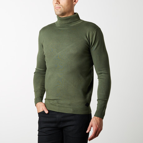 Turtleneck Sweater // Olive (S)