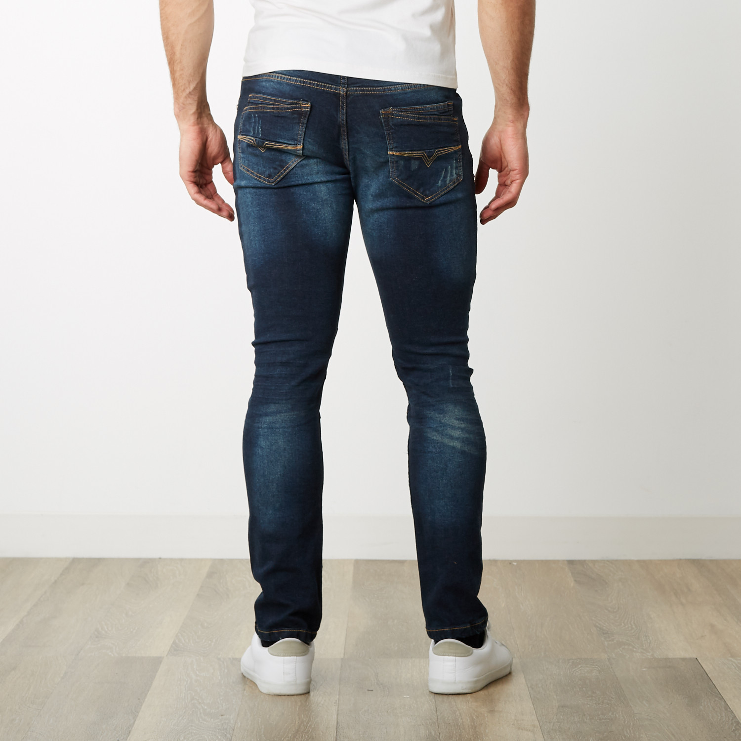 Cut And Sew Jeans // Indigo (32WX32L) - Xray Jeans - Touch of Modern