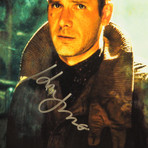 Blade Runner // Harrison Ford Signed Photo // Custom Frame