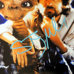 E.T. // Steven Spielberg Signed Photo // Custom Frame