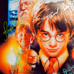 Harry Potter Philosopher's Stone // Cast Signed Poster // Custom Frame