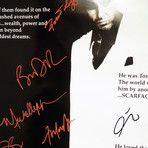 Scarface // Cast Signed Poster // Custom Frame