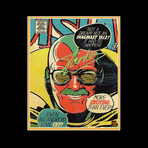 Stan Lee Memorial // Collage Signed Poster // Custom Frame