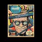 Stan Lee Memorial // Collage Signed Poster // Custom Frame