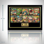 Stan Lee Memorial // Collage Signed Poster // Custom Frame