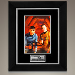 Star Trek // Captain Kirk + Spock Signed Photo // Custom Frame