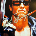 Terminator // Arnold Schwarzenegger Signed Photo // Custom Frame