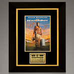Water Boy // Adam Sandler + Henry Winkler + Rob Schneider + Kathy Bates Signed Mini Poster // Custom Frame
