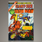 Giant Size Iron Man #1 // Stan Lee Signed Comic // Custom Frame (Signed Comic Book Only)