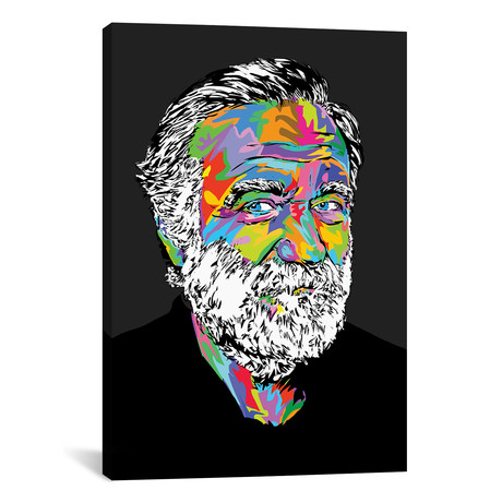 Robin Williams // TECHNODROME1 (26"W x 18"H x 0.75"D)