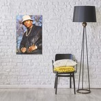 Ll Cool J Posed In Black Leather Jacket (26"W x 18"H x 0.75"D)