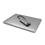 HyperDrive SLIM USB-C Hub // Space Grey