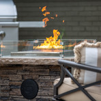 Dancing Fire Pit + Wind Guard (The Montana)