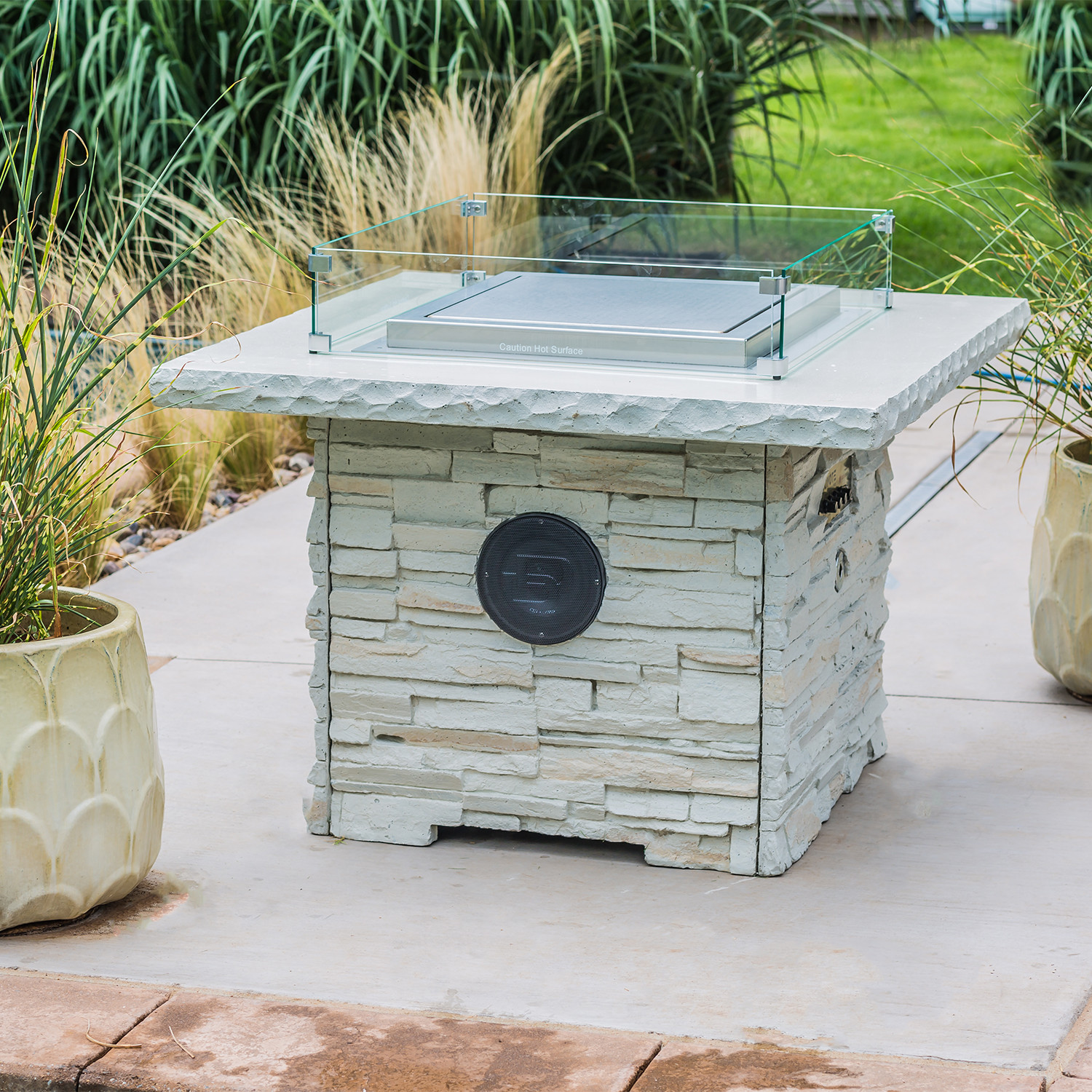 Dancing Fire Pit Wind Guard The, Blazing Beats Fire Pit Cost