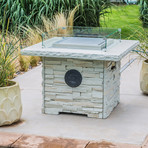 Dancing Fire Pit + Wind Guard (The Montana)