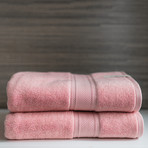 Bath Towel // Set of 2 // Blush
