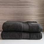 Bath Towel // Set of 2 // Graphite
