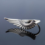 Animal Collection // Simple Feather Ring // Silver (9)