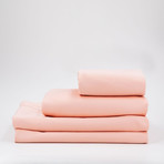 Percale Complete Bedding Set // Pearl Blush (Full)