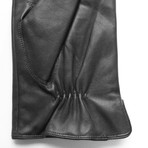 Touch Screen Texting Premium Leather Gloves // Black (S)
