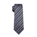 Tison Handmade Tie // Black Stripes