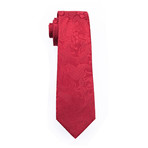 Rose Handmade Tie // Red