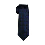 Lanier Handmade Tie // Navy + Black