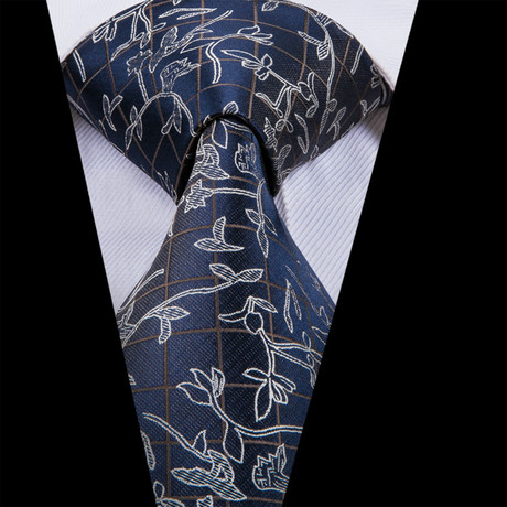 Atlas Handmade Silk Tie // Navy
