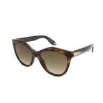 Givenchy // Acetate Cateye Sunglasses // Havana Black + Brown