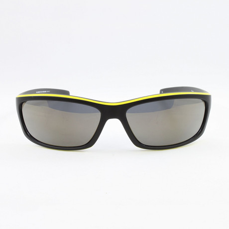 VE5003-C1 Sunglasses // Matte Black + Yellow