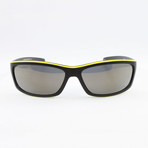 VE5003-C1 Sunglasses // Matte Black + Yellow