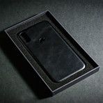 Leather iPhone Case // Black Edition (X/XS)