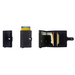 Använda Leather Wallet // Original Black