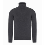 Turtle Neck Sweater // Anthracite (XS)