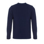 Pullover Sweater // Navy (L)