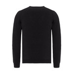 Pullover Sweater //  Solid Black (XS)