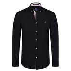 Kaylem Button Down Shirt // Black (XL)