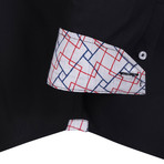 Kaylem Button Down Shirt // Black (XL)