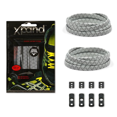Xpand Lacing System // Steel // Reflective