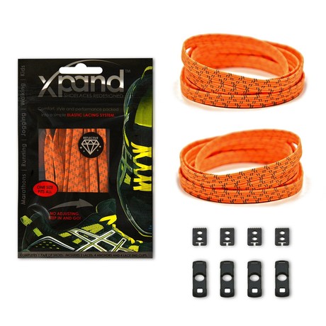 Xpand Lacing System // Neon Orange // Reflective