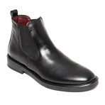 Ankle Slip-On Boot // Shiny Black (Euro: 42)