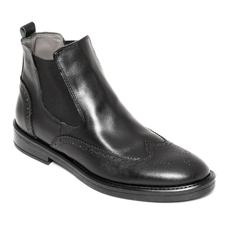 Ankle Slip-On Boot // Black (Euro: 39)