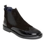 Ankle Slip-On Boot // Black + Black Trim (Euro: 44)