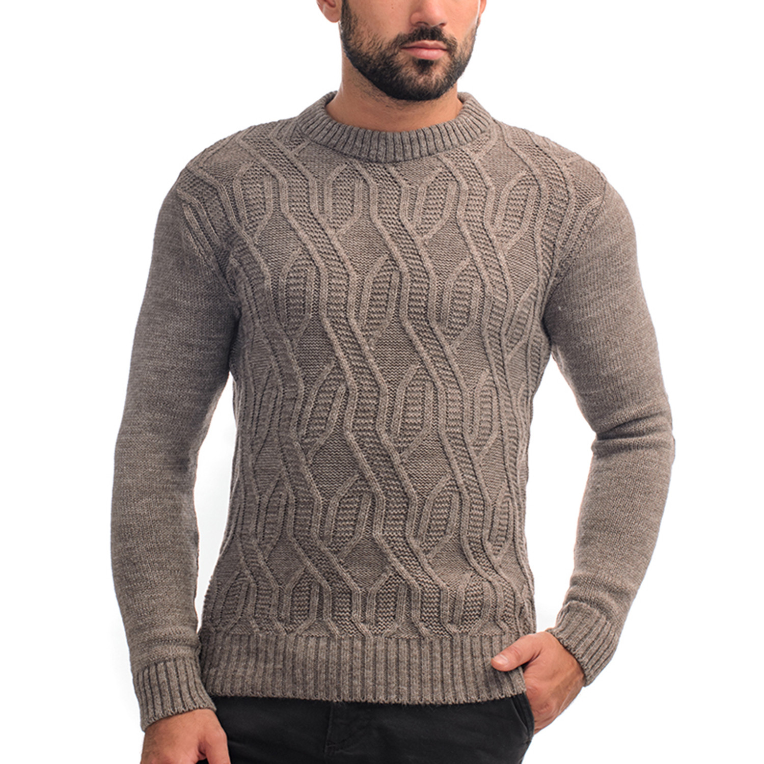 Wool Sweater + Design // Cappuccino (2XL) - fashion atlas - Touch of Modern