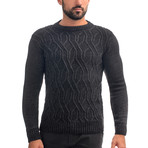 Wool Sweater + Design // Dark Gray (M)