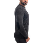 Wool Sweater + Design // Dark Gray (XL)