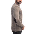 Wool Sweater + Design // Cappuccino (XL)