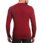 Wool Sweater + Line Design // Bordo (L)