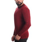 Wool Sweater + Line Design // Bordo (XL)