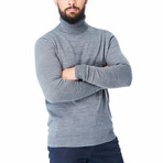 Essential Polo Neck // Gray Melange (L)
